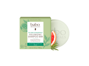 Volumizing Tea Tree & Grapefruit Shampoo Bar - Babo Botanicals