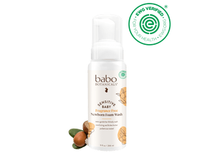 Sensitive Baby Newborn Foam Baby Wash - Babo Botanicals