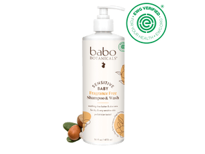 Sensitive Baby Shampoo & Body Wash - 16oz - Babo Botanicals
