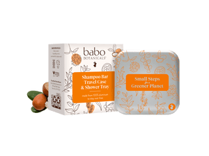 Babo Botanicals Shampoo Bar Travel Case & Shower Tray