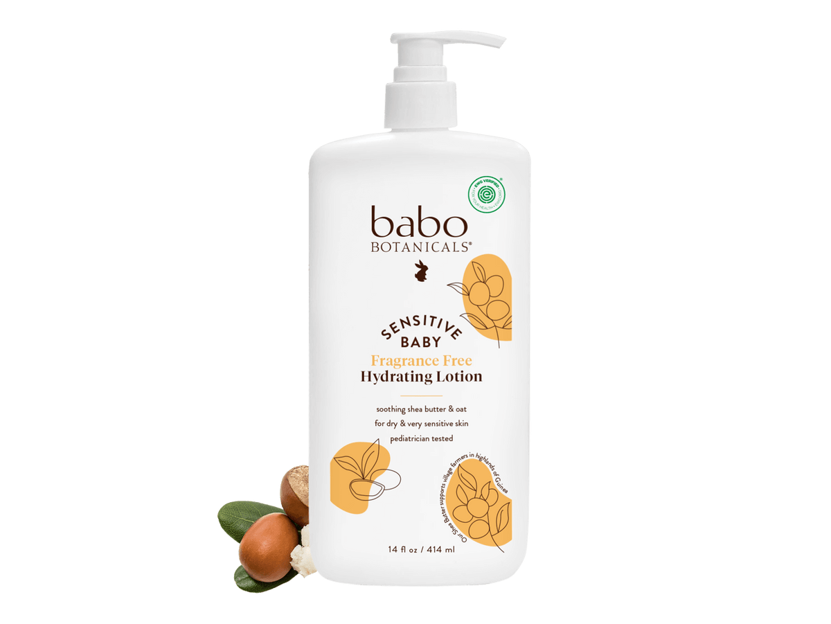 Sensitive Baby Lotion Jumbo Size Fragrance Free Babo Botanicals