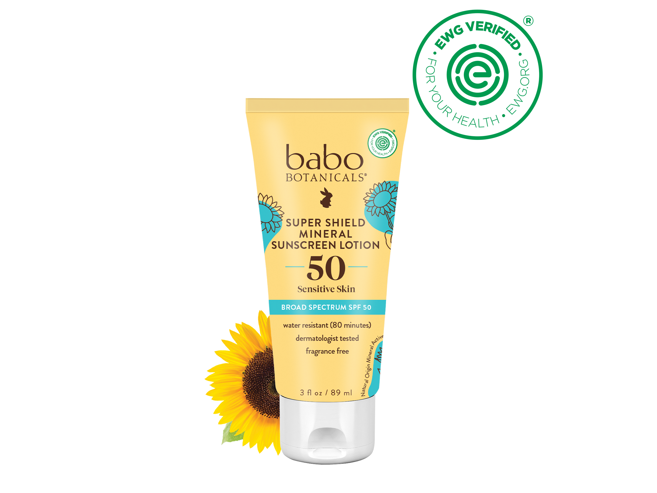 Babo Botanicals- Super Shield mineral lotion spf50