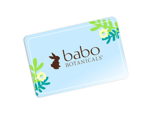 e-Gift card - Babo Botanicals