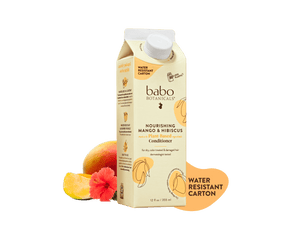 Babo Botanicals-Nourishing Mango & hibiscus conditioner- Water resistant carton