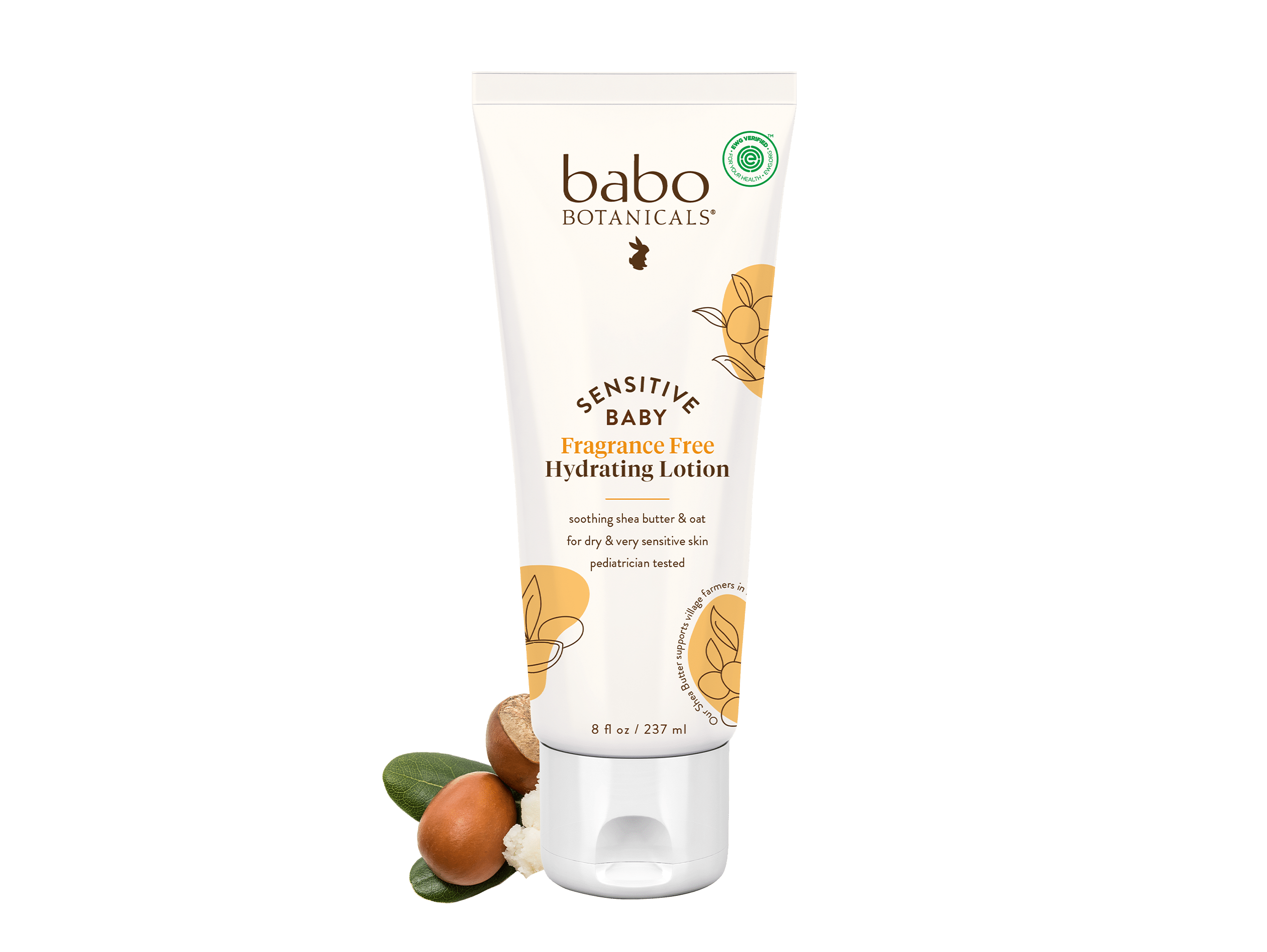 Sensitive Baby Hydrating Baby Lotion - Babo Botanicals