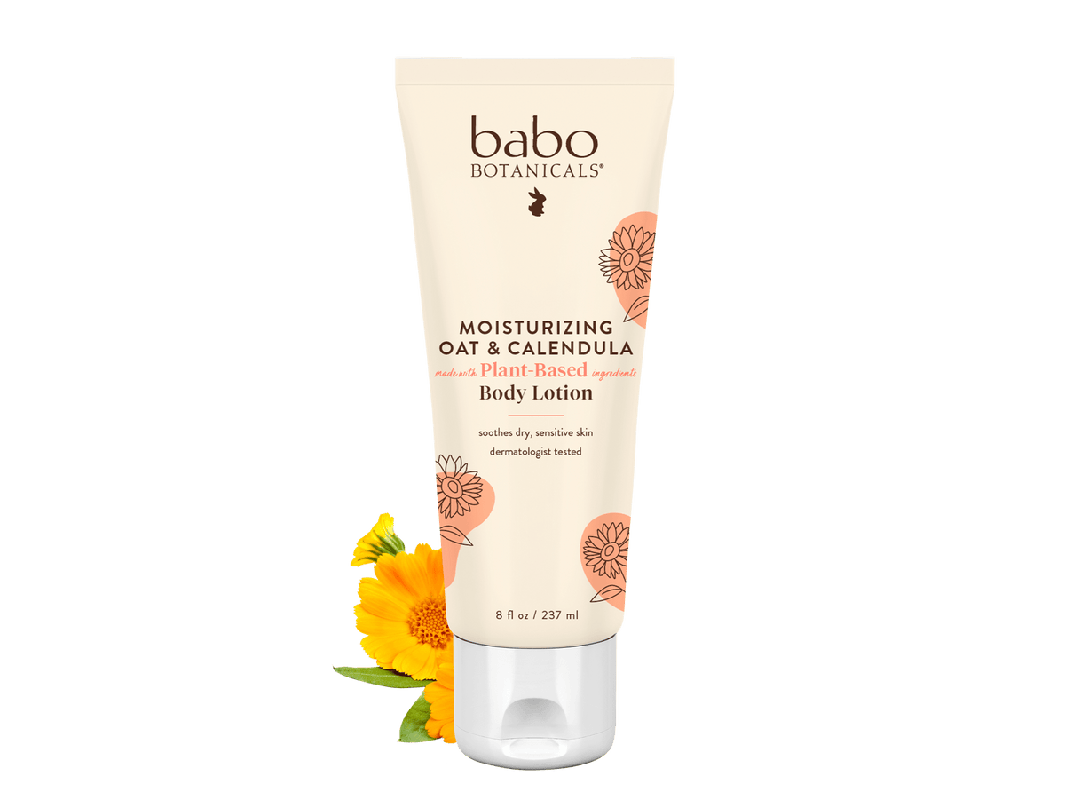 Moisturizing Oat Calendula Body Lotion Babo Botanicals