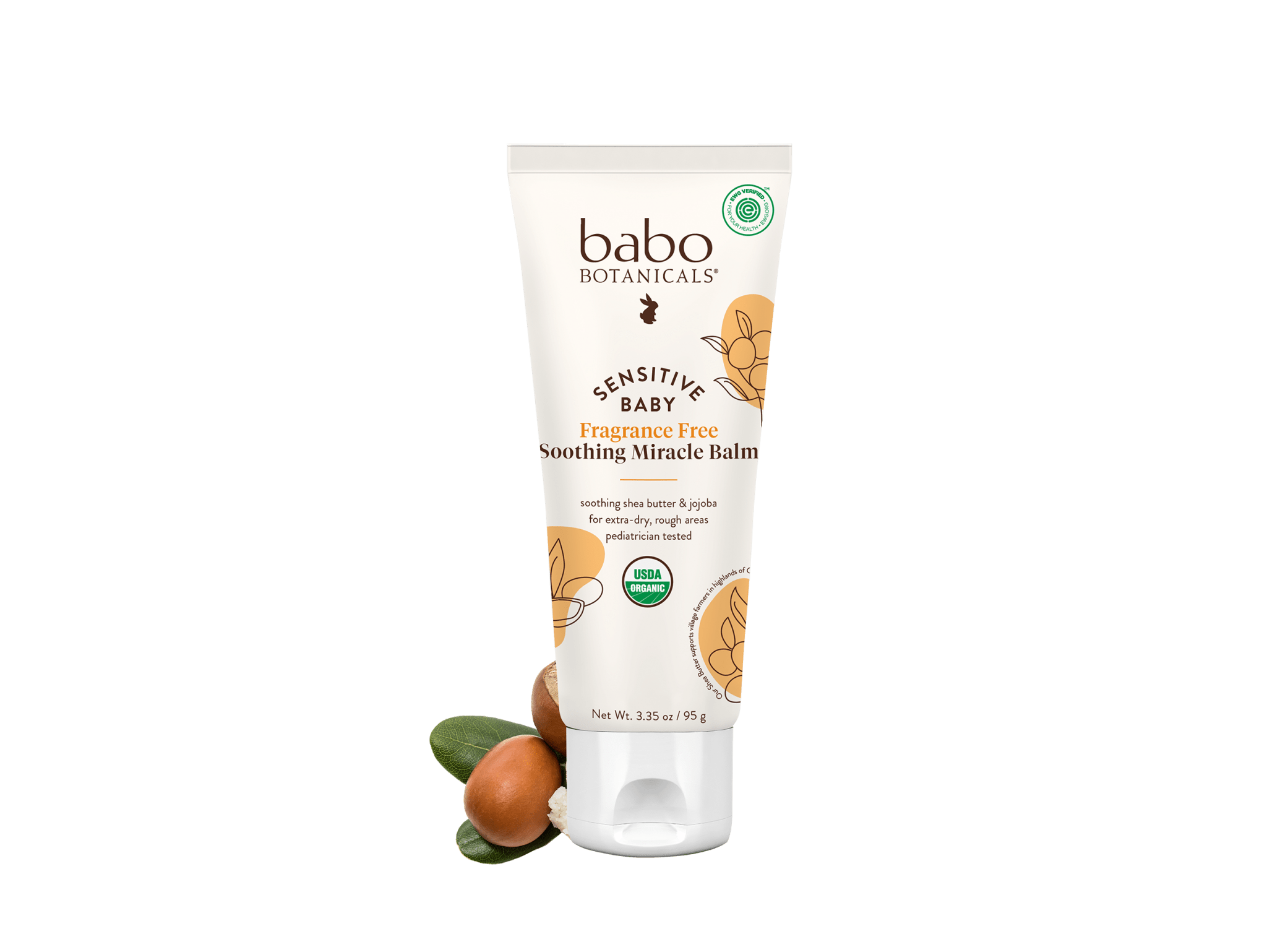 Sensitive Baby Fragrance-Free Soothing Miracle Balm - Babo Botanicals