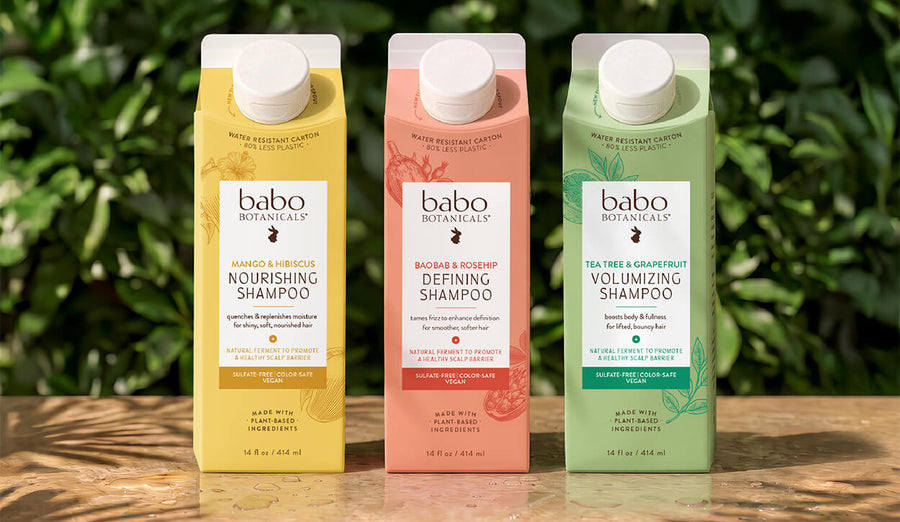 Plant-based Shampoo - Vegan & Cruelty Free | Babo Botanicals