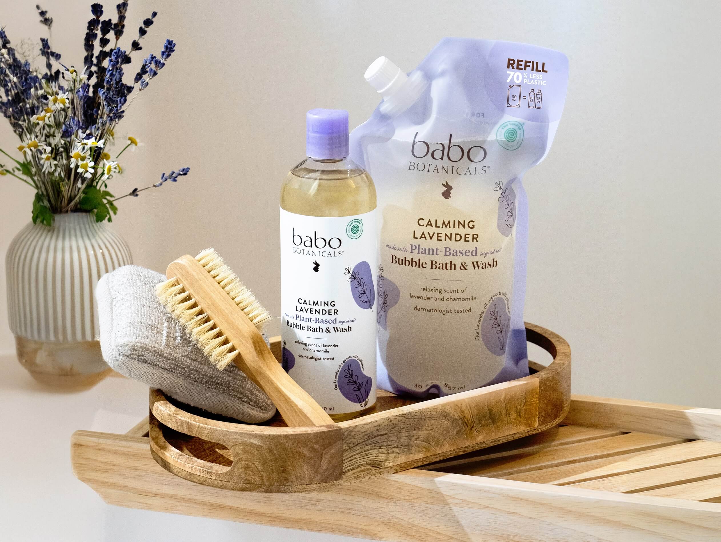 EARLALA Calming Relief Bubble Wash