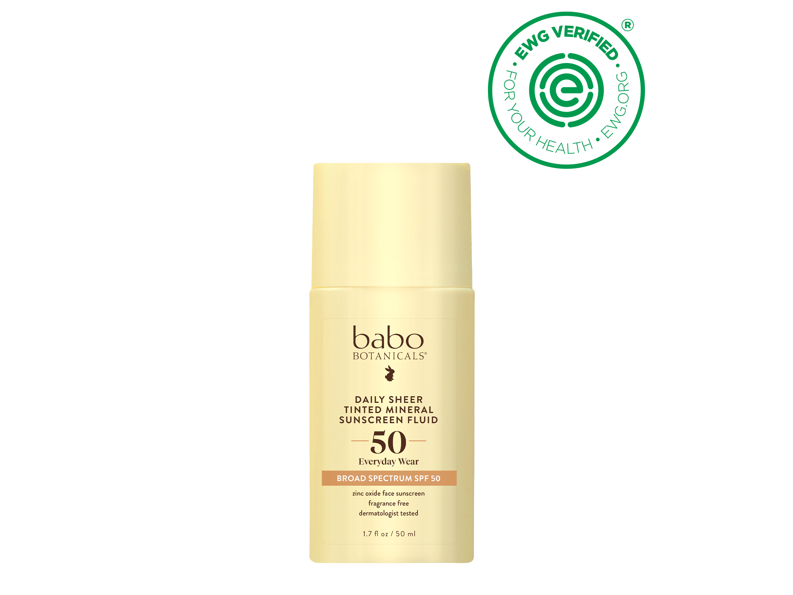 Daily Sheer Tinted Mineral Sunscreen Fluid SPF 50