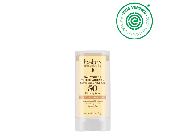 Tinted Sunscreen: Daily Sheer Mineral Sun Stick SPF 50