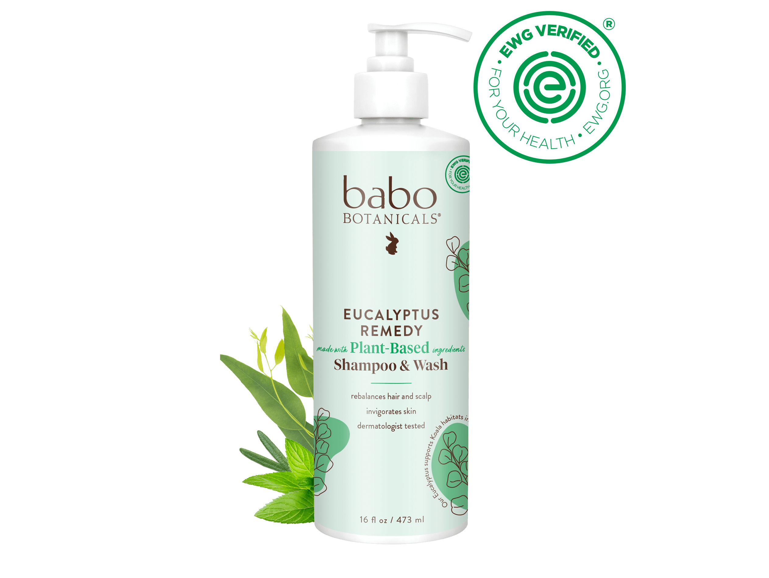 Vegan Eucalyptus Shampoo & Body Wash