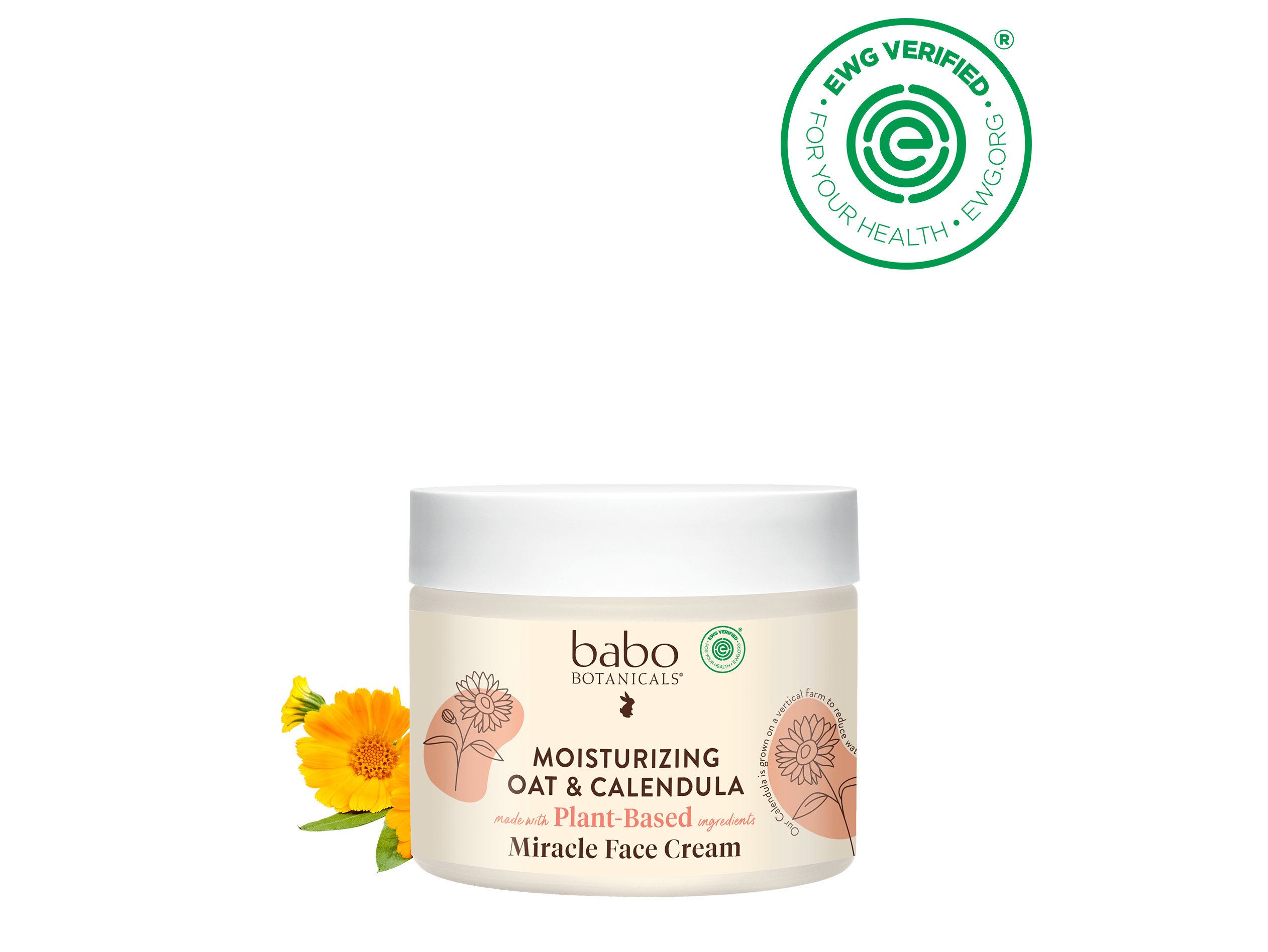 Moisturizing Oat & Calendula Face Cream