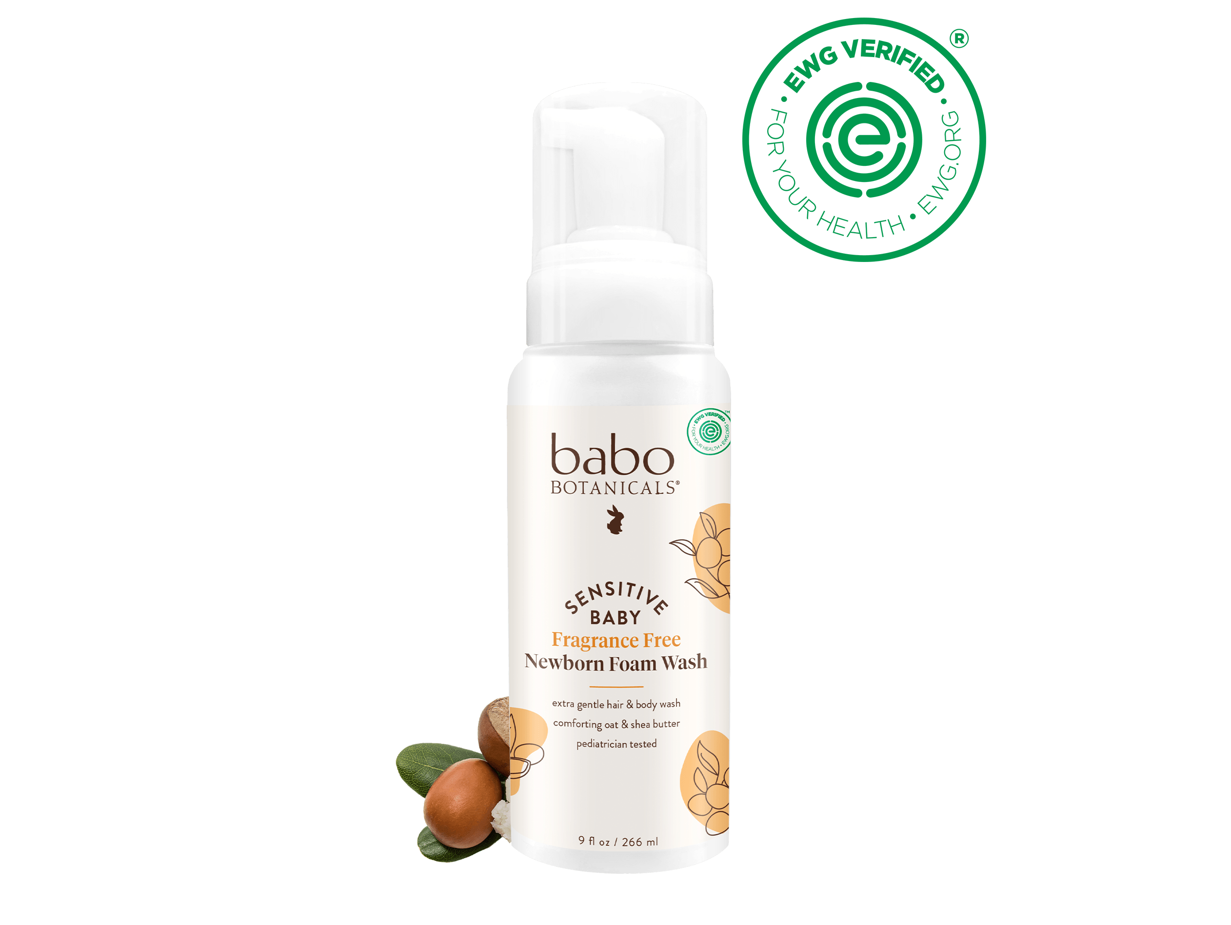 Fragrance Free Baby Wash for Sensitive Skin