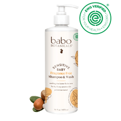 Sensitive Baby Shampoo & Body Wash - 16oz - Babo Botanicals