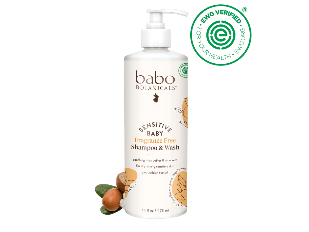 Sensitive Baby Shampoo & Body Wash - 16oz - Babo Botanicals