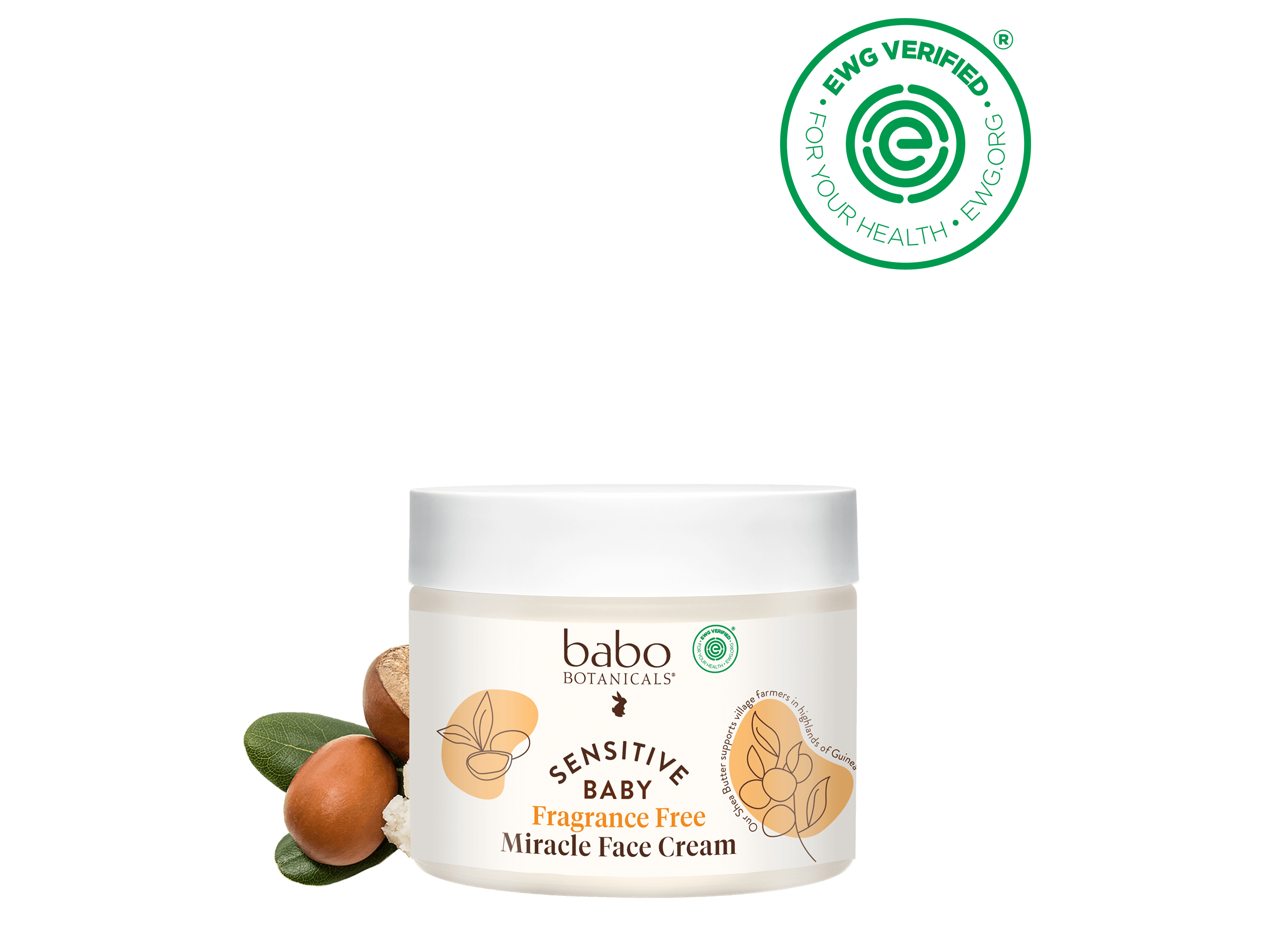 Moisturizing Baby Face Cream - Unscented