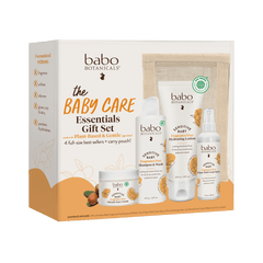 Babo Botanicals- The Baby Care Essentials Gift Set- $60 Value