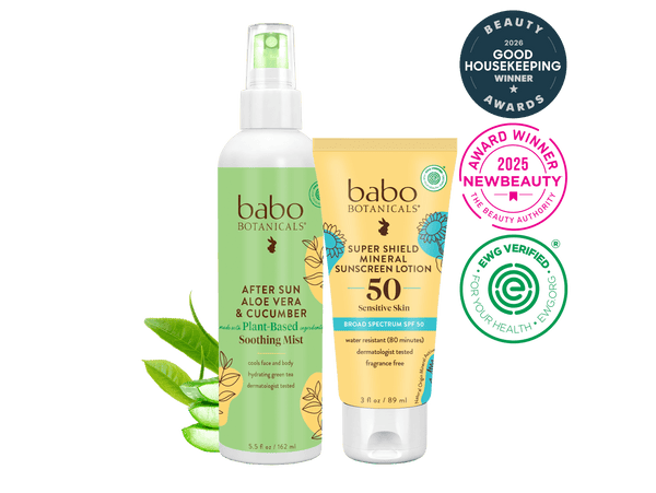aloes spf New Beauty Award-Winning Suncare: Sunscreen Lotion SPF50 & After Sun Aloe Mist Set