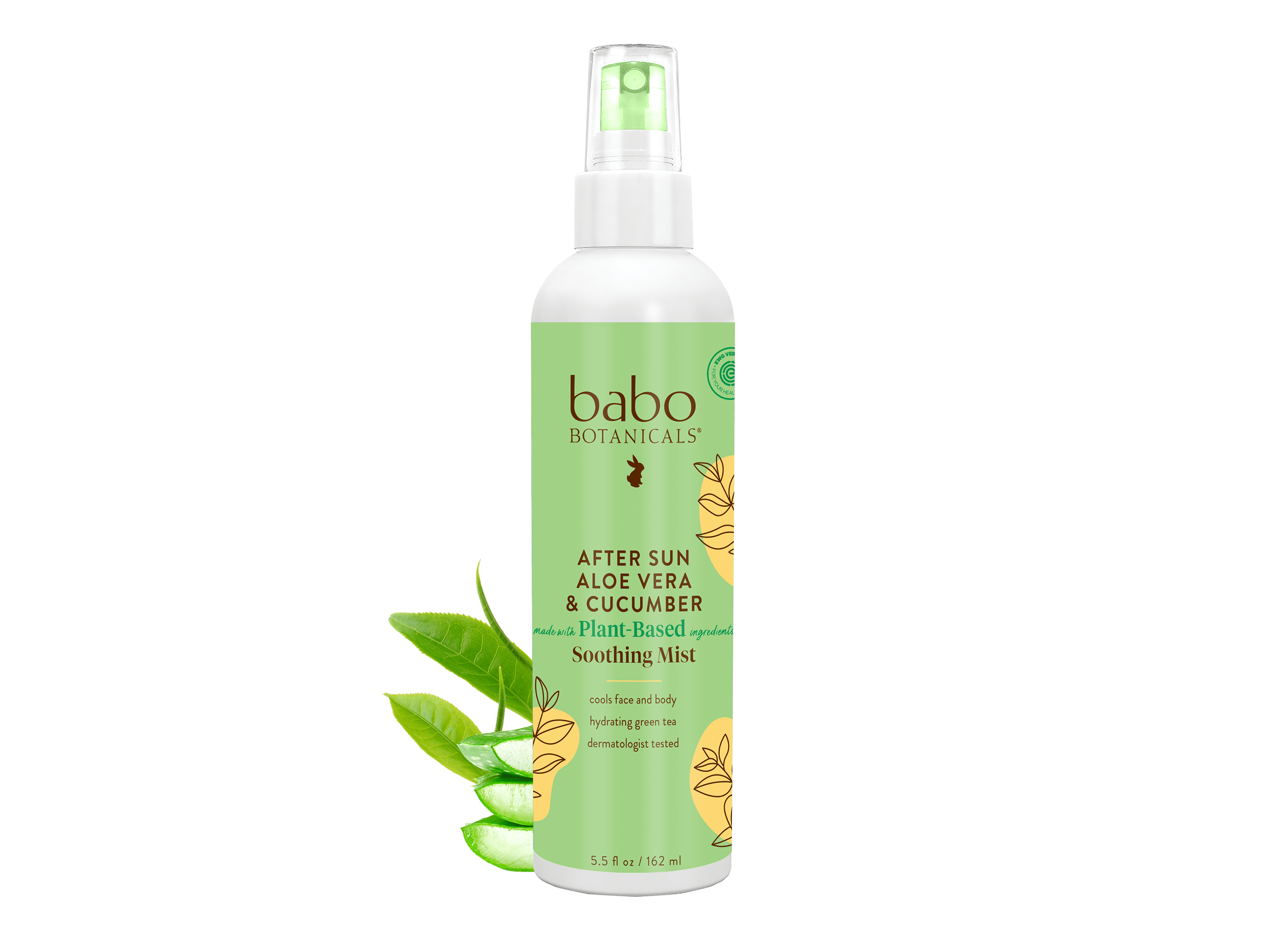 After Sun Aloe & Cucumber Soothing Mist - Babo Botanicals