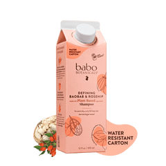 Babo Botanicals- Defining Baobab & Rosehip Shampoo- Water resistant carton