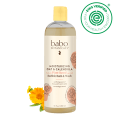 Moisturizing Oat & Calendula Bubble Bath & Wash EWG verified - Babo Botanicals