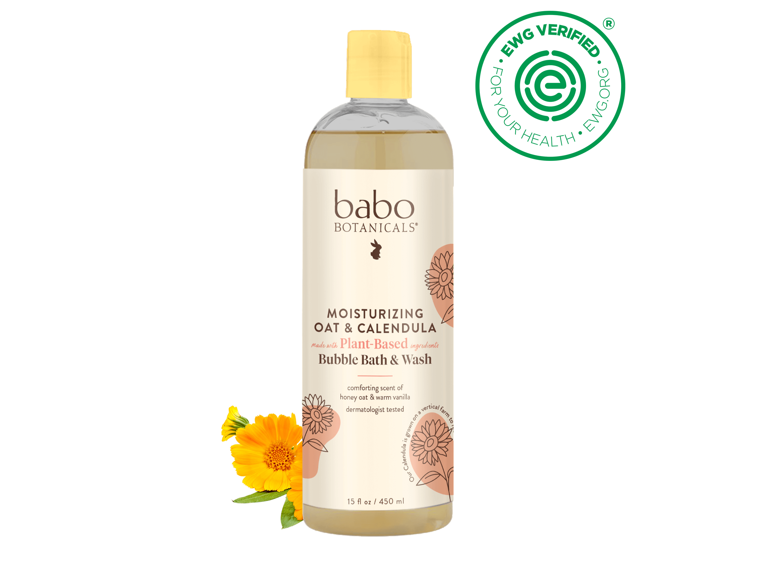 Moisturizing Bubble Bath & Wash for Dry Skin