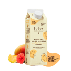 Babo Botanicals-Nourishing Mango & hibiscus conditioner- Water resistant carton