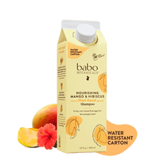 Babo Botanicals-Nourishing Mango & hibiscus conditioner- Water resistant carton