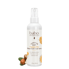 Sensitive Baby Zinc Diaper Rash Cream Spray - Babo Botanicals