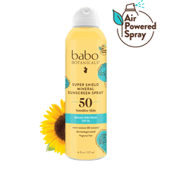 Super Shield Mineral Sunscreen Spray SPF50 - Babo Botanicals