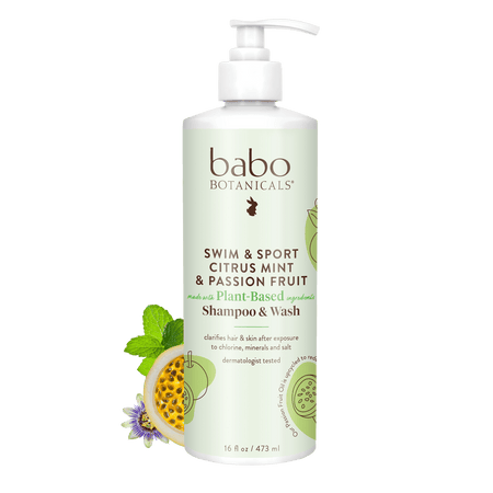 Swim & Sport Citrus Mint & Passion Fruit Shampoo & Wash - 8oz
