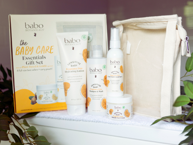 Baby Care Gift Sets for Baby Showers & More | Babo Botanicals