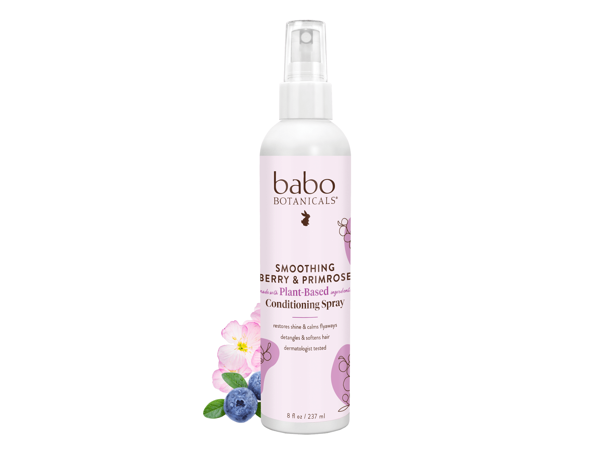 Smoothing Berry & Primrose Conditioning Spray - Babo Botanicals