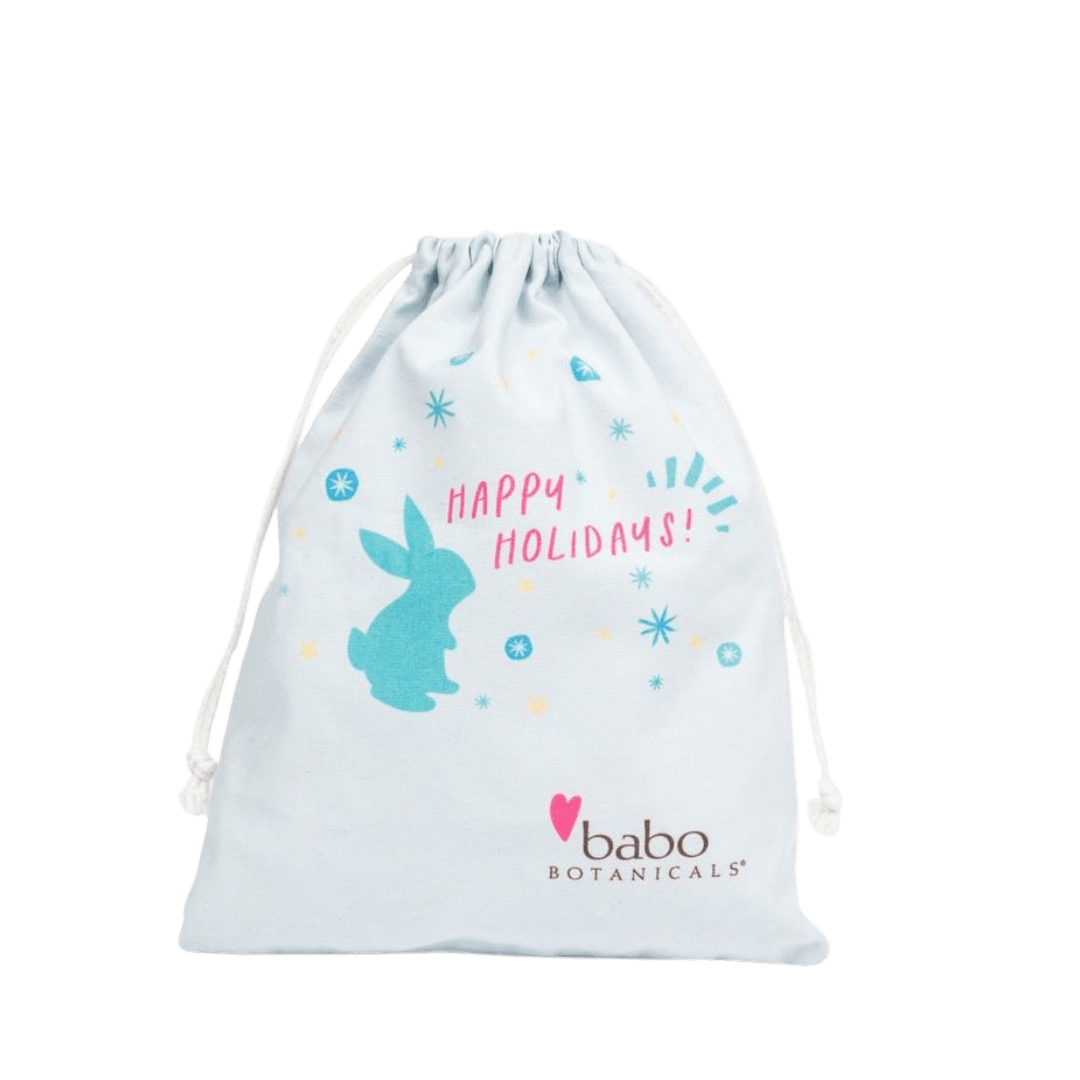 Babo Botanicals Holiday Gift Bag -100% Cotton Babo Botanicals 